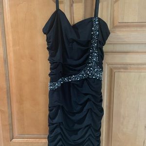 Nikibiki short sequin dress